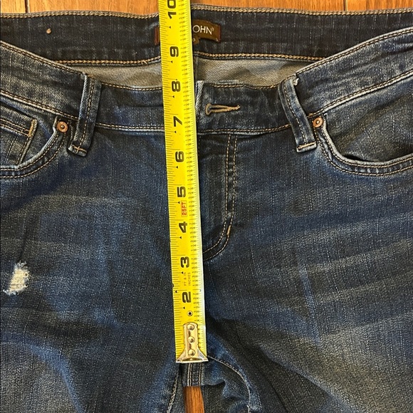 Dear John Harvey Blue Distressed Jeans - Picture 3 of 10